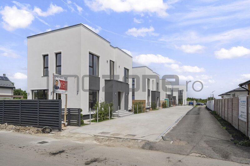 Otopeni, vila individuala - P+1, 4 camere,  3 dormitoare, 3 bai, 131 mp utili, teren 350 mp